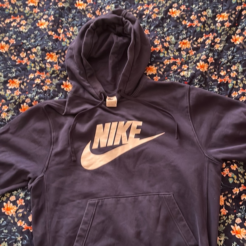 Nike BV2973-410 Men's Hoodie Sportswear Club Graphic Pullover Small Navy